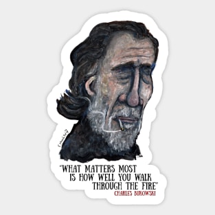 Bukowski Sticker